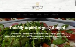 Matthew's Catering of Belton website