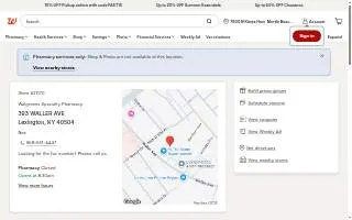 Walgreens Specialty Pharmacy of Lexington website