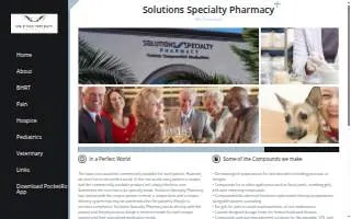 Solutions Specialty Pharmacy of Henderson website