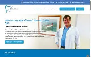 James Rore, DDS website