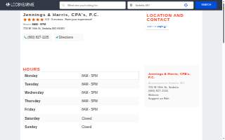 Jennings & Harris, CPA’s, P.C.