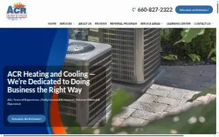 ACR Heating and Cooling website