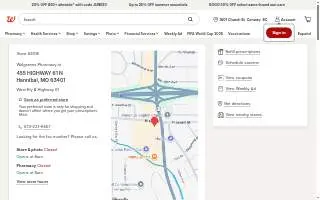 Walgreens Pharmacy of Hannibal website