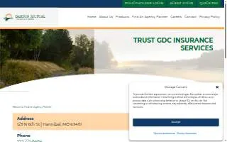 Trust GDC Insurance Services website