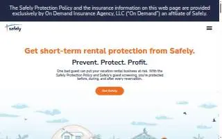 Safely Lane Auto Services website
