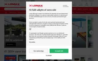 Lomax Trucking Services Inc website