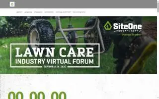 SiteOne Landscape Supply of Cornelius website