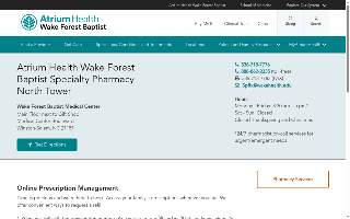 Atrium Health Wake Forest Baptist Specialty Pharmacy - North Tower