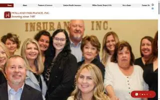 Holland Insurance, Inc. website