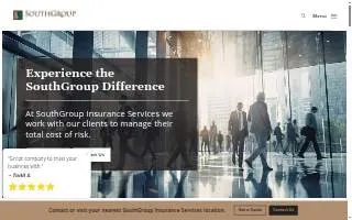 SouthGroup Insurance - DeSoto website