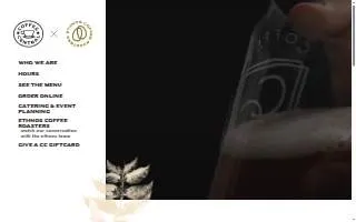 Coffee Central website
