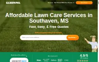 Desoto Lawn And Landscape of Southaven website
