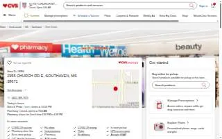 Cvs website