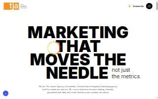 The James Agency website