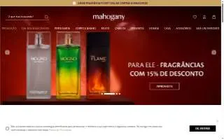 Mahogany Bar website