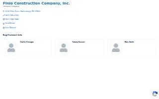 Finlo Construction Co Inc website