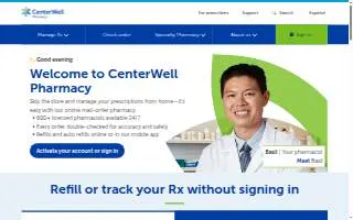 CenterWell Senior Primary Care of Biloxi website