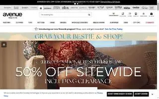 The Avenue Salon website