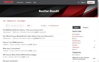 The Rustler website