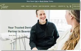 James Dental website