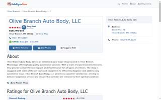 Olive Branch Auto Body, LLC
