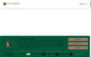 Southgroup - Insurance Solutions of Ms Inc website