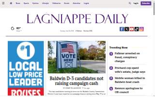 Lagniappe website