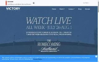 Victory Heating & Cooling website