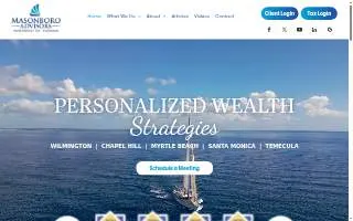 Masonboro Advisors of Wilmington website