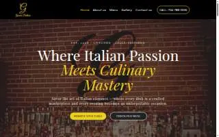 Gianni's Trattoria website