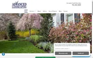Advanced Landscaping of Asheville website