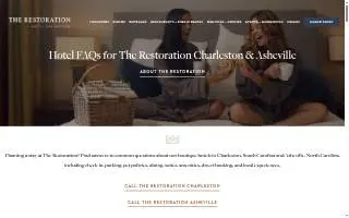 The Restoration Asheville website