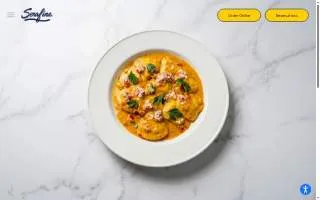 Serafina Ristorante website