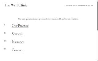 The Well Clinic