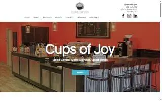 Cups of Joy website