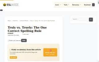 Truely Unique Inc. website