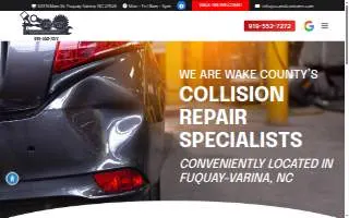 Collision Correction & Customs of Sanford website