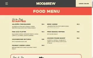 Moo & Brew - Matthews website