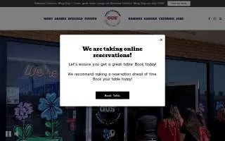 Gus Family Restaurant website