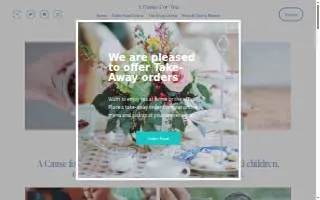 A Cause for Tea website