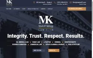 Mackoff Kellogg Law Firm website
