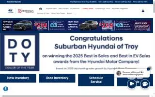 Hyundai of Mandan website