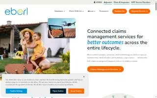Eberl Plumbing & Drain website