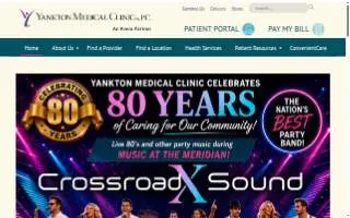 Yankton Medical Clinic, P.C. - Norfolk website