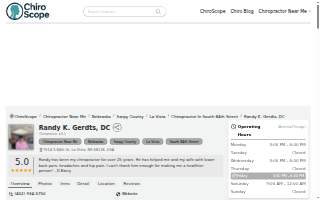 Randy K. Gerdts, DC