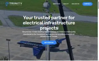 Trinity Electrical Services website