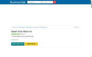 Robert Frost Motor Inn