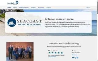 Seacoast Financial Planning - Ameriprise Financial Services, LLC website