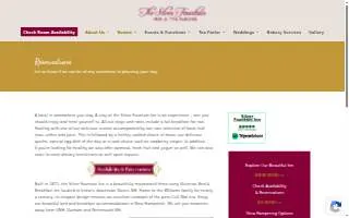 Silver Fountain Inn & Tea Parlor website