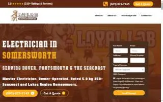 Loyal Lab Electric & Generators of Rochester website